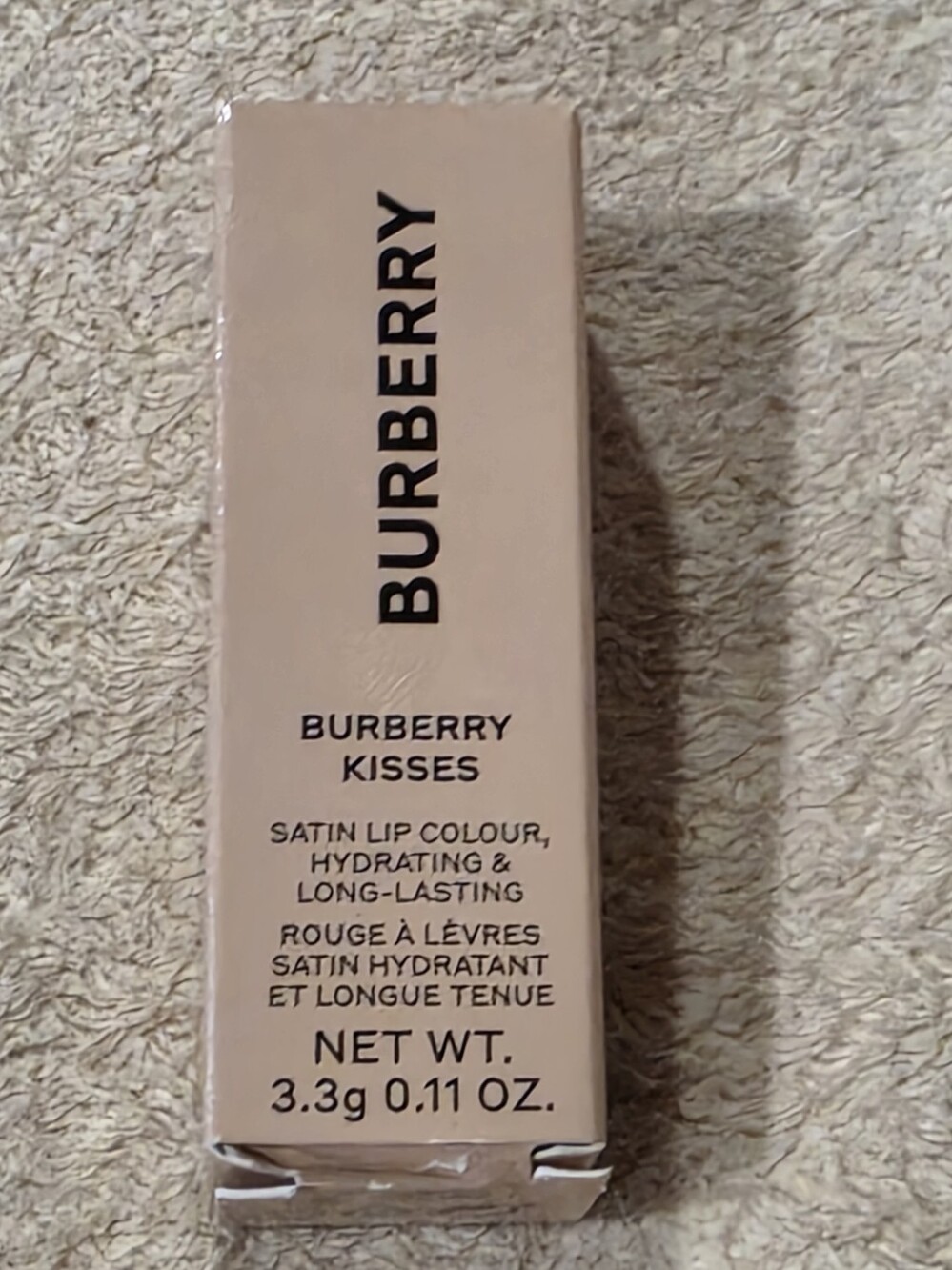Burberry Kisses – Sepia No.35 Satin Lip Colour deep red color dark pink rosy New - Picture 3 of 8